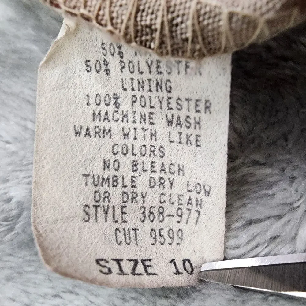 Vintage Briggs New York Blazer Women 10 Multicolor Geometric Aztec Single Button
